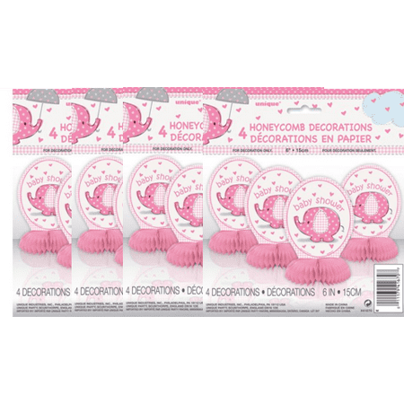 4 Pack Unique Elephant Baby Shower Centerpiece Decorations 6 In Pink 4ct 4 Pack Unique Elephant Baby Shower Centerpiece Decorations 6 In Pink 4ct
