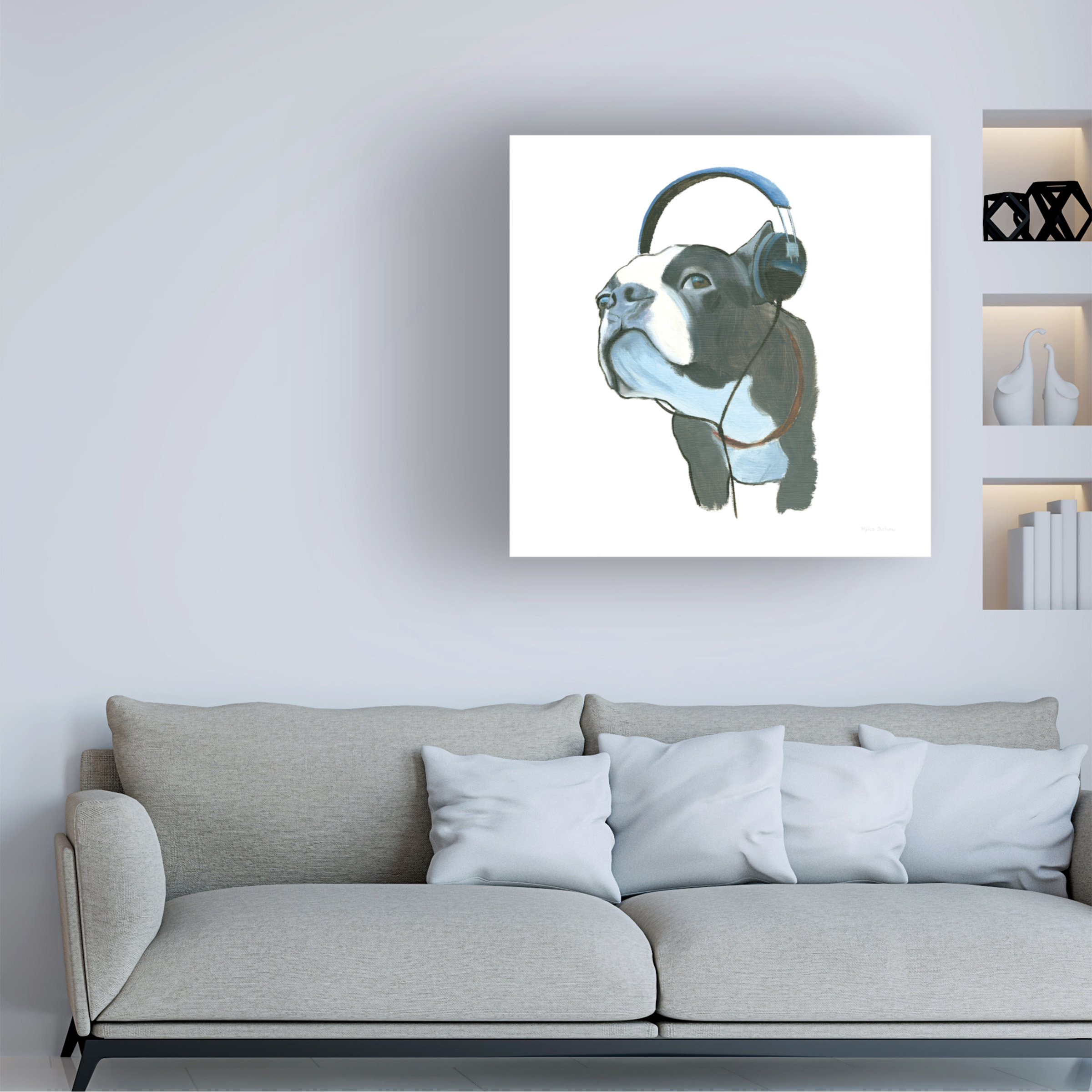 Trademark Fine Art "The Boys III" Canvas Art by Myles Sullivan