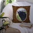 thumbnail image 3 of Carolines Treasures SS8420PW1414 Pug Fabric Decorative Pillow, 14Hx14W, multicolor, 3 of 4