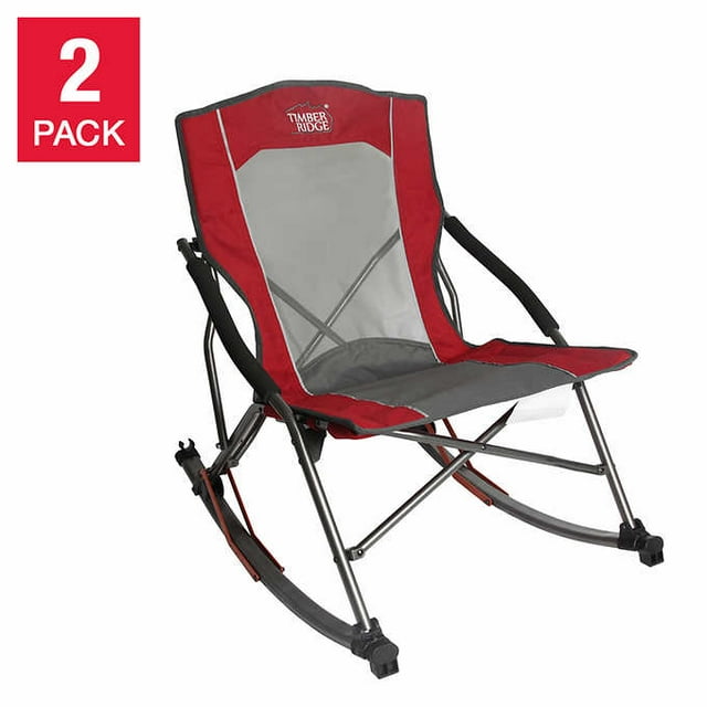 Timber Ridge Repliable Haut Dos Rocker 2-pack