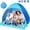 Blue, variant on Beach Tent, Anti-UV Pop Up Sun Shade Shelter Beach Tent With Carry Bag for 2-3 Person, Automatic Easy Setup Beach Canopy Cabanas for Sand Camping Fishing Picnic Touring Hiking Garden, Blue