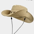 thumbnail image 4 of Jjayotai Unisex Bucket Hat, Wide Brim UV Protect Sun Hat, Boonie Hats, Packable Summer Cap Quick-Drying Fishing Hiking Hats Khaki^, 4 of 4