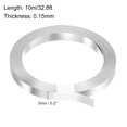 thumbnail image 2 of Uxcell 1 Roll 10M Nickel Plated Steel Strip for Battery Spot Welding Silver 5 x 0.15mm, 2 of 5