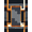 Black, Pattern 2, variant on ODIKA 6'x9' Machine Washable Non-Slip Area Rug, Geometric Teal High Traffic Rug, Blue, 1073878