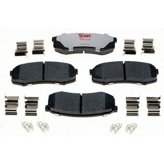 Rear Brake Pad Set - Compatible with 2003 - 2023 Toyota 4Runner 2004 2005 2006 2007 2008 2009 2010 2011 2012 2013 2014 2015 2016 2017 2018 2019 2020 2021 2022