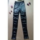 thumbnail image 4 of Mallas elásticas de piel sintética para mujer, pantalones pitillo ajustados, talla XL (negro), 4 of 4