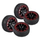 thumbnail image 3 of 4Pcs Rubber Racing Off-Road Vehicle Tires Wheel Rims for 1:10 RC Car (10 Holes), 3 of 4