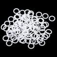 thumbnail image 1 of 100 Unidades Correa De Sujetador Abrocha O De Nylon Deslizadores Ganchos Sujetadores De Costura De Ropa Interior Blanco Macarena Ajustador de la correa del sujetador, 1 of 8