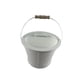 thumbnail image 4 of Cubo de cenizas de hierro para chimenea, herramientas resistentes, esenciales y compactas para interiores y exteriores. 1 pieza, 4 of 8