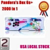 [2000 HD Retro Games] Pandora Treasure 3D Box Arcade Game Console 1280x720 Full HD 2 Players Arcade Machine Support TF Card to Expand More Games for PC / lapt op / TV / PS Controller (Rainbow)