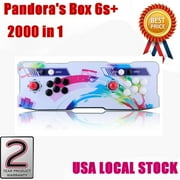[2000 HD Retro Games] Pandora Treasure 3D Box Arcade Game Console 1280x720 Full HD 2 Players Arcade Machine Support TF Card to Expand More Games for PC / lapt op / TV / PS Controller (Rainbow)