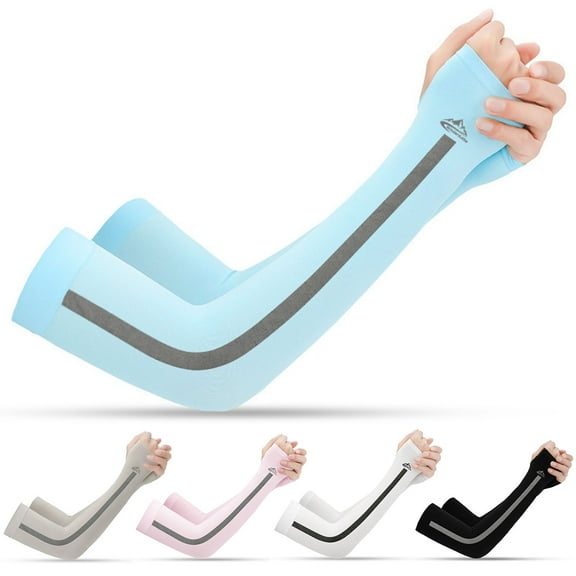 Cheers.US 1 Pair Arm Sleeves for Men Women,UV Sun Protection Cooling Sleeves to Cover Arm Tattoo for Driving Cycling Golf Fishing