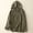 Army Green, variant on Bwndum Womens Cotton Hoodie Oversized Casual Long Sleeve Drop Shoulder Hooded Pullover for Everyday Lounge in Army Green,Size 2XL