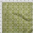 thumbnail image 4 of oneOone Polyester Spandex Light Green Fabric Block Sewing Craft Projects Fabric Prints By Yard 56 Inch Wide, 4 of 5