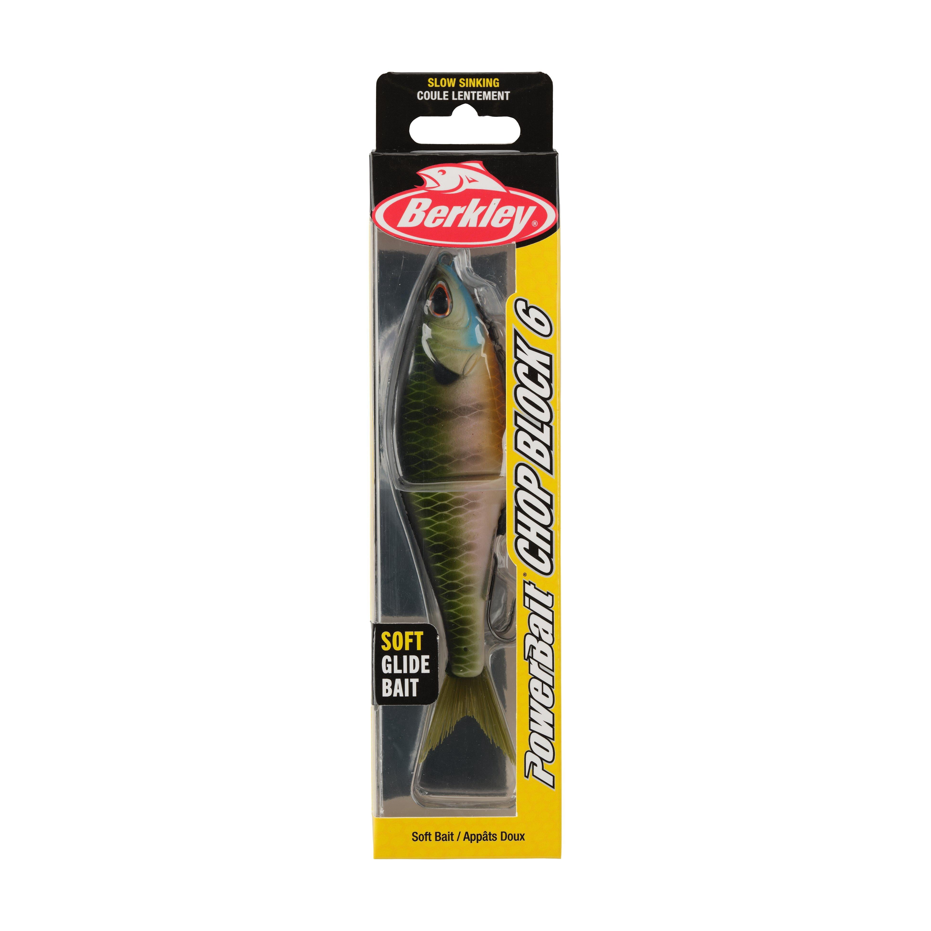 Berkley PowerBait® Chop Block, 6 in, MF Bluegill
