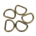 thumbnail image 6 of 10 - 1 inch Antique Brass Heavy Welded D-Rings Closeout, 6 of 7