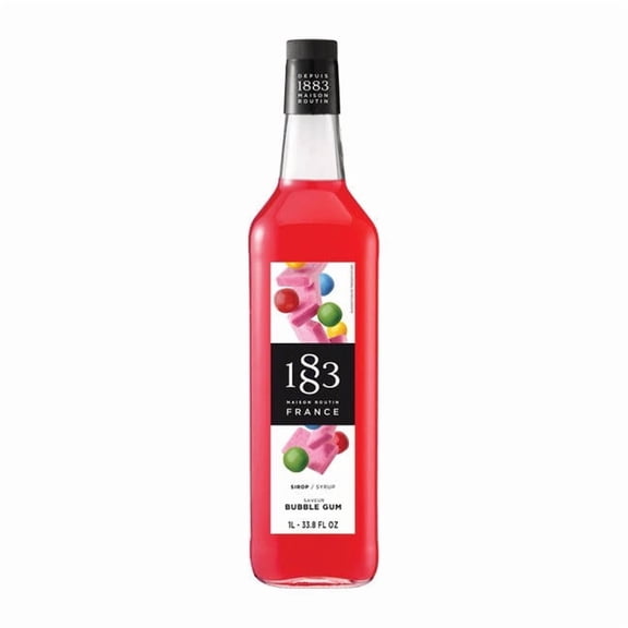 1883 Bubble Gum Syrup cs 6/1 ltr