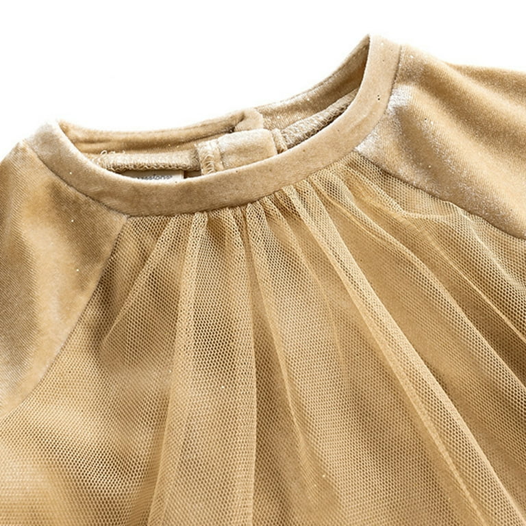 Jscdrpdwl Winter Dresses for Winter Baby Shower Outfit for Guest Clothes for Girls 9-10 Baby Girl Newborn Clothes Gifts for 12 Year Old Boy Boys, Gold