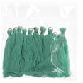 thumbnail image 2 of John Bead Tassel 2.25" Poly Cotton 10pc Turquoise, 2 of 4