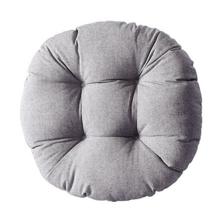 

Round Floor Pillow Futon Patio Seat Cushion Reversible Round Chair Cushion With Ties Tatami Pad Washable Window Pad Bench Cushions