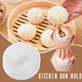 thumbnail image 3 of Steamed Stuffed Bun Maker Chinese Baozi Mold Baking Tool V3U9, 3 of 8