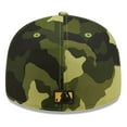 thumbnail image 4 of Men's New Era Camo Chicago Cubs 2022 Armed Forces Day On-Field Low Profile 59FIFTY, 4 of 6