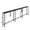 Black | 261, variant on Extra Long Narrow Sofa Console Table, Built-In Charging Station with Outlets – Slim 5.9" Depth for Entryway or Hallway – Industrial Rustic Wood Accent