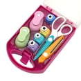 thumbnail image 4 of KLKCMS 6Pcs Paper Punch Shapes Set Portable for Scrapbooking Gift Card DIY Projects, 4 of 9