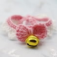 thumbnail image 4 of Enhance Your Pet's Look with a Hand-Knitted Bowknot Collar, 4 of 8