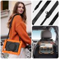 thumbnail image 6 of for iPad Air 5th/4th Generation 10.9 inch 2022/2020 Case, 360 Rotating Shockproof Cover with Stand, Handle, Shoulder Strap, Orange, 6 of 7