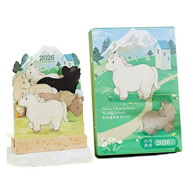 3D Illustration Calendar, Desktop Creative Ornaments