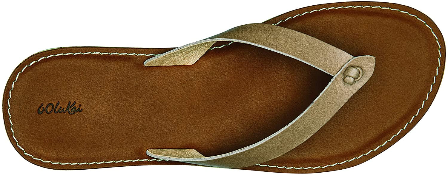 OLUKAI Women's Nohie Sandals, Sting/Tan, 7 M US | Walmart Canada