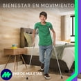thumbnail image 3 of uego De 2 Muletas Axilares de Aluminio Premium Medical Store Soporta hasta 135 Kilos, 3 of 10