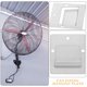thumbnail image 3 of WEUVEB 4Ud Gancho Para Montaje De Ventilador Con Estructura Fuerte Para Colgar En Pared, 3 of 6