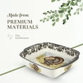 thumbnail image 4 of Spode Woodland Turkey Baking Dish with Handles, 15" Deep Lasagna Pan for Thanksgiving, Dinner Parties and Other Events, Made from Fine Porcelain, 4 of 7