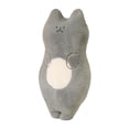 thumbnail image 3 of Almohada abrazable de felpa de gato Hugo gris 70 cm, 3 of 9