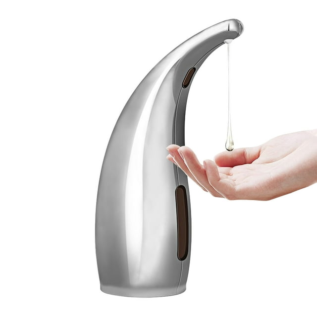300mL Automatic Soap Dispenser Infrared Hand-free Touchless Soap Dispenser Dish Liquid Lotion Shampoo Chamber Auto Dispenser for Bathroom Kitchen