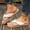 Khaki, variant on Crunowin Women's Open-Toe Flat Sandals, Versatile Elegant Plus-Size Spring/Summer Trendy Fabric Casual Outdoor Wear Khaki 8.5