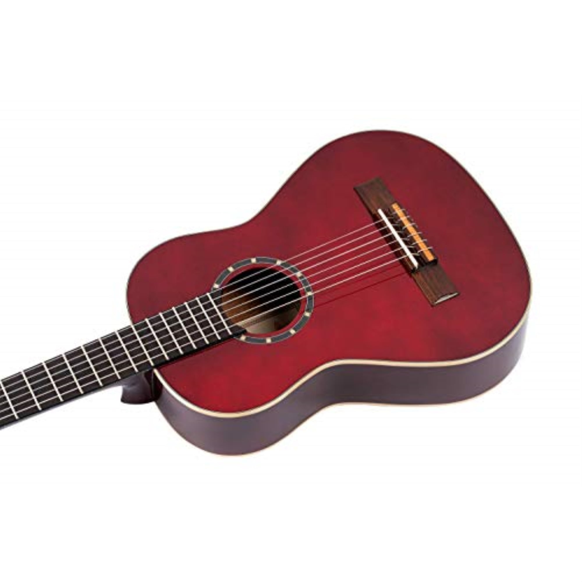 Ortega Family Series R121-1/2WR 1/2 Size Classical Guitar Transparent Wine Red 0.5