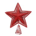 thumbnail image 3 of Adornos de estrella del de Navidad, decoración de Navidad, estrella de decoración ligera para la parte del de Navidad, Rojo, 3 of 8