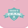 thumbnail image 4 of Inktastic Banner Bride's Team Boys or Girls Baby Bib, 4 of 4