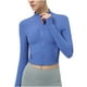 thumbnail image 2 of Chaquetas y abrigos casuales con capucha de manga larga para mujer, traje de entrenamiento de manga larga, cuello alto, doble bolsillo, abrigo de yoga, cremallera de doble cabeza, abrigo deportivo par, 2 of 7