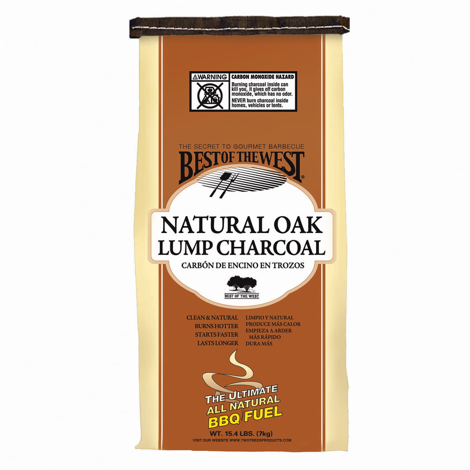 Natural 100% Mesquite CharcoalAuthentic Flavor 6lb Bag 