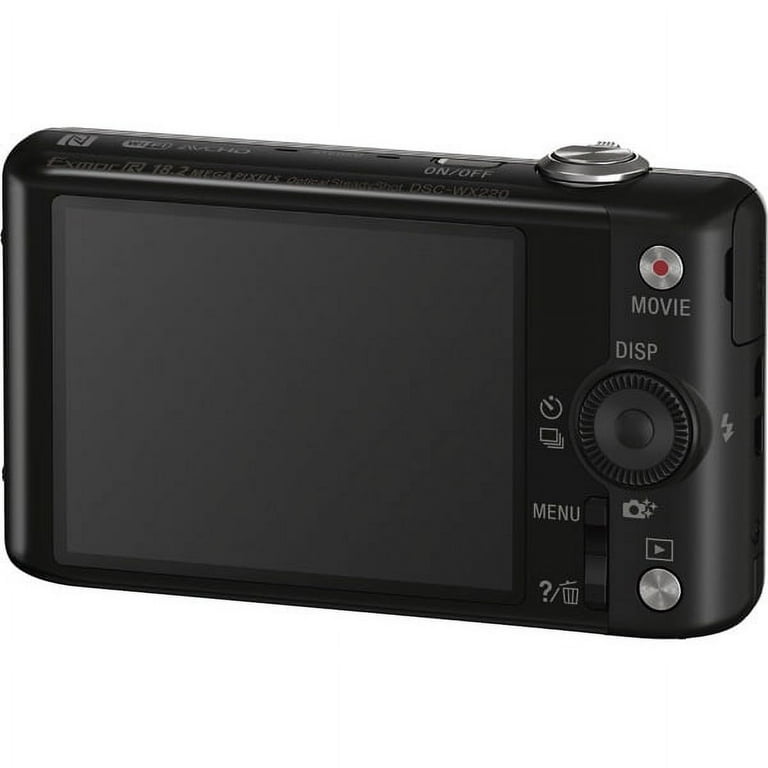 【動作確認済み】SONY Cyber-shot DSC-WX220 Pocket Camera for Full HD Movies | Pink & Black | DSC-WX220