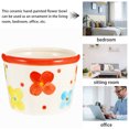 thumbnail image 2 of Ceramic Popcorn Bowl Practical Popcorn Container Food Cereal Serving Bowl, 2 of 9