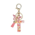 thumbnail image 1 of Birdeem Car Key Chainfashion 26-Letter Key Chain Pendant Butterflys Tassel Key Chain Elegant Fashion Multi-Functional Use, 1 of 9