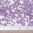 thumbnail image 4 of 10gs MIYUKI Round Rocailles Beads Japanese Seed Beads 11/0 (RR4486) Duracoat Dyed Opaque Crocus 11/0 2x1.3mm Hole: 0.8mm about 1111pcs/10g, 4 of 5