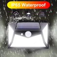 thumbnail image 3 of Solar Wall Light,Solar Lights Outdoor,118 LEDs,2 Pack,Motion Sensor with 3 Lighting Modes IP65 Waterproof Led,for Outdoor Party, Garden, Patio, Garage, 3 of 7