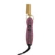 thumbnail image 5 of Peine alisador eléctrico de doble uso para alisar el cabello, conducción de calor uniforme, color morado brillante, para peluquería casera, enchufe estadounidense de 110 V, 5 of 10