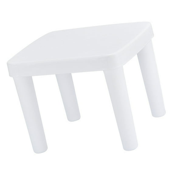SEWCHICS 1Pcs Portable Stool for Bathroom with Square Shape and Simple Design for Kids Indoor and Outdoor Use